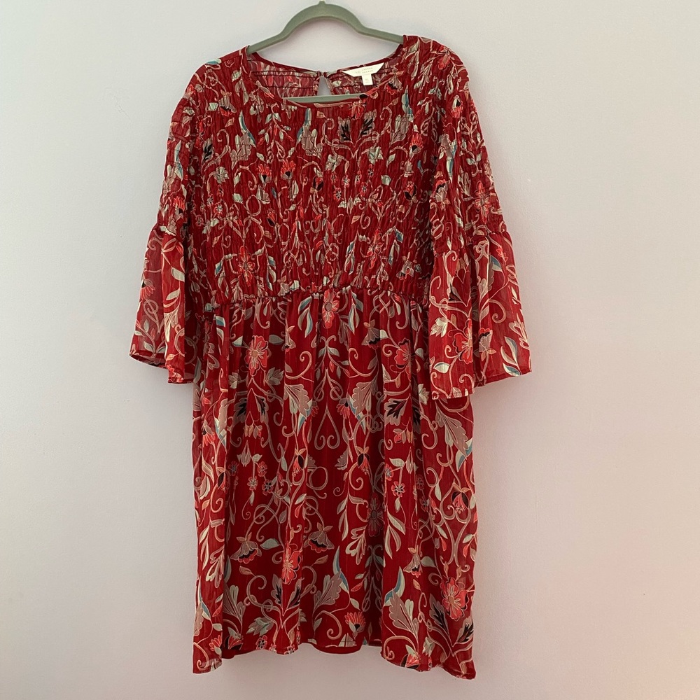 Lauren Conrad | Chiffon Floral Mini Dress